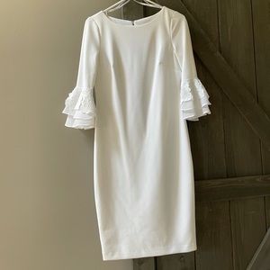 Calvin Klein white dress